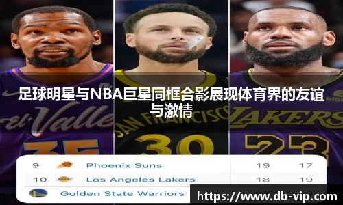 足球明星与NBA巨星同框合影展现体育界的友谊与激情